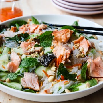 Huon Salmon Vietnamese Noodle Salad